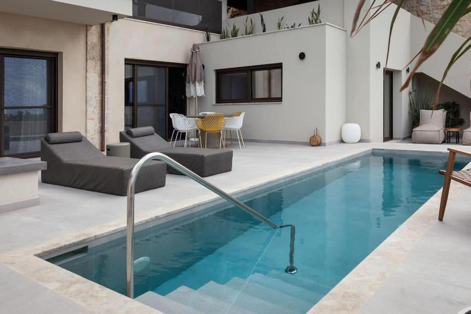 Orama Luxury Suite 3 Bedrooms With Private Pool Херсонісос Екстер'єр фото
