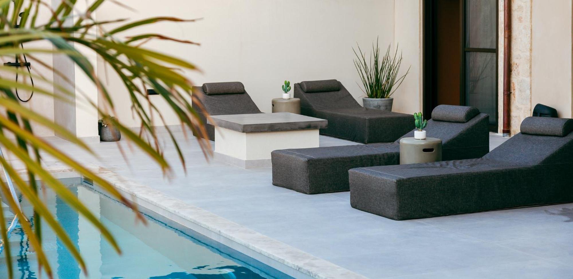 Orama Luxury Suite 3 Bedrooms With Private Pool Херсонісос Екстер'єр фото